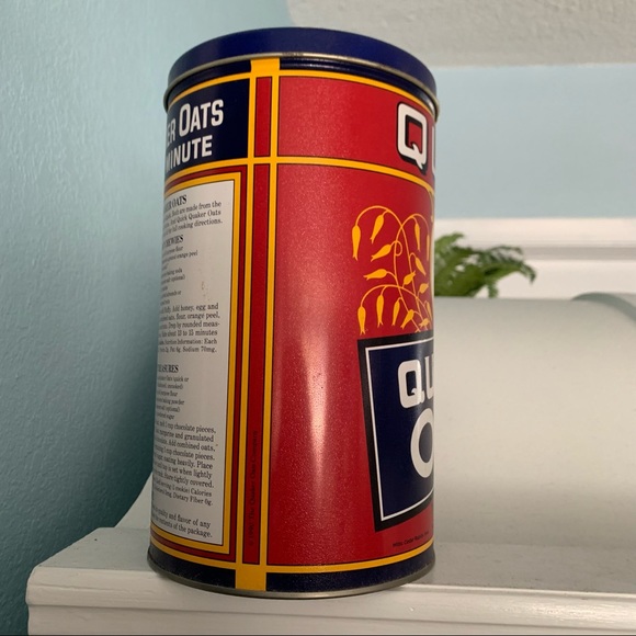 Quick Quaker Oaks Tin - Picture 2 of 9